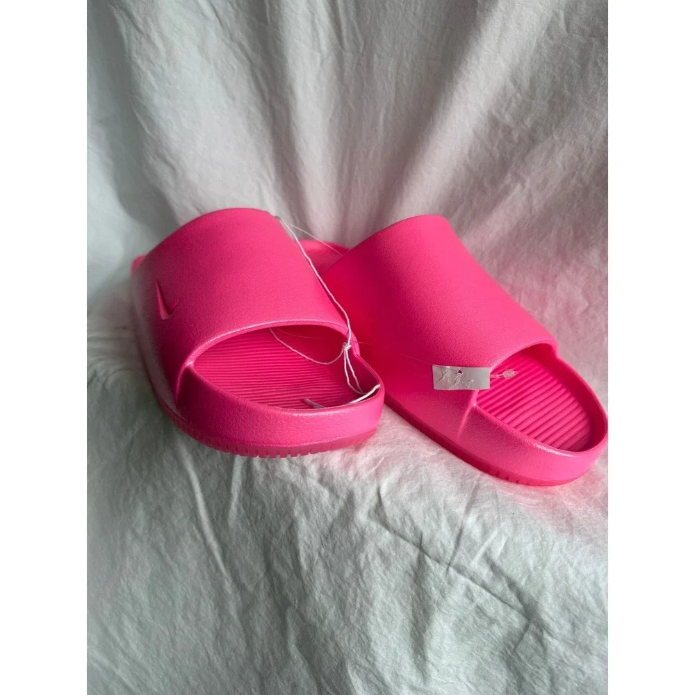 Nike Calm Slides Hyper Pink Womens Foam Sandals Mens 9/Womens 10